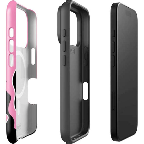 Pink Flames iPhone 17 Pro Magsafe Impact Case