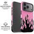 Pink Flames iPhone 17 Pro Magsafe Impact Case