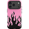 Pink Flames iPhone 17 Pro Max Impact Case