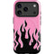 Pink Flames iPhone 17 Pro Max Magsafe Impact Case