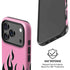 Pink Flames iPhone 17 Pro Max Magsafe Impact Case