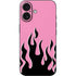 Pink Flames iPhone 17 Skin
