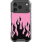 Pink Flames iPhone 18 Pro Clear Case