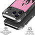 Pink Flames iPhone 18 Pro Clear Case