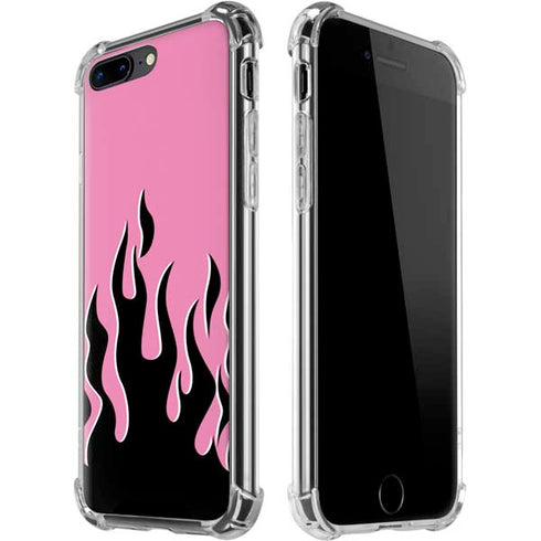 Pink Flames iPhone Cases