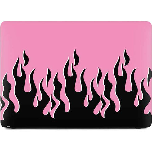 Pink Flames Apple MacBook Air Skin