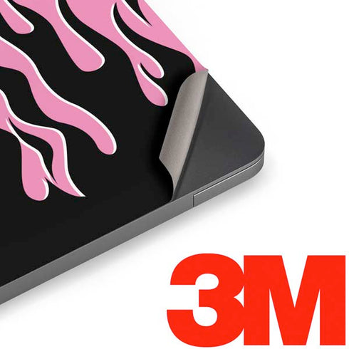 Pink Flames Apple MacBook Air Skin
