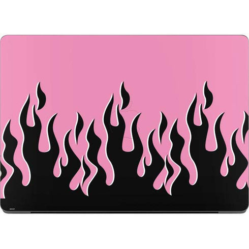 Pink Flames Apple MacBook Pro 14-inch Skin
