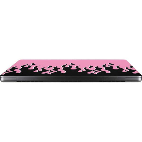 Pink Flames Apple MacBook Pro 14-inch Skin