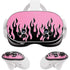 Pink Flames Meta Quest 3S Skin