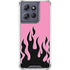 Pink Flames Moto G Play 5G (2025) Clear Case