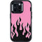 Pink Flames Otterbox Defender iPhone Skin