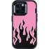 Pink Flames Otterbox Defender iPhone Skin