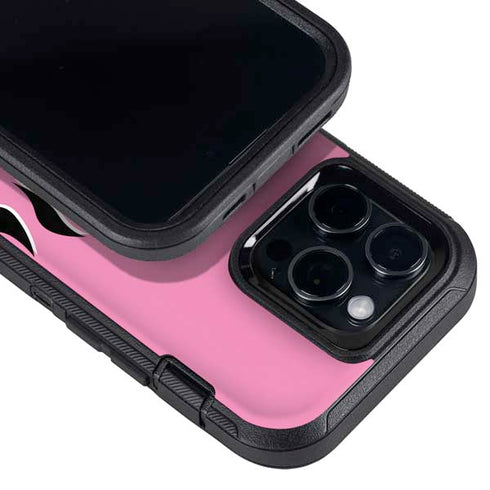 Pink Flames Otterbox Defender iPhone Skin