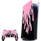Pink Flames PlayStation PS5 Skins