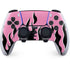 Pink Flames PS5 DualSense Edge Pro Controller Skin