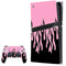 Pink Flames PS5 Pro Bundle Skin