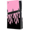 Pink Flames PS5 Pro Disk Console Skin
