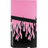 Pink Flames PS5 Pro Disk Console Skin