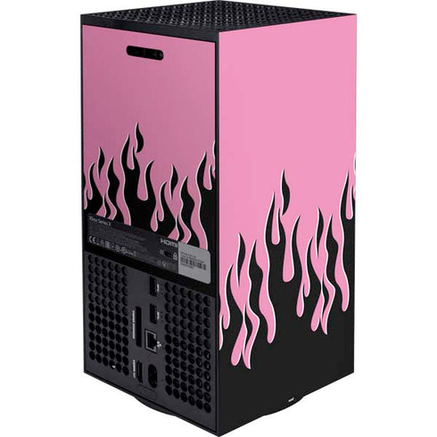 Pink Flames Xbox Series X Bundle Skin