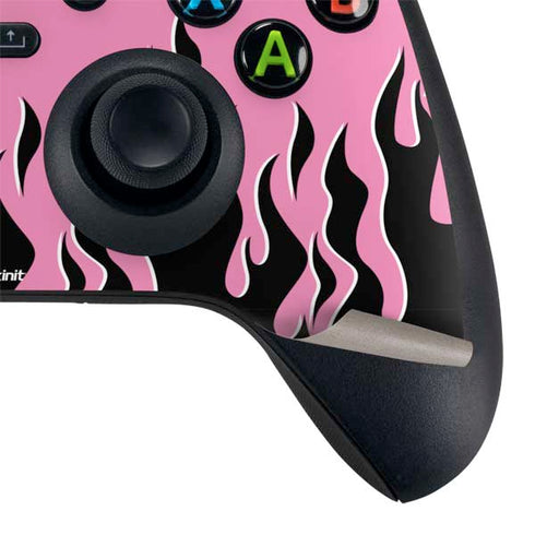 Pink Flames Xbox Series X Bundle Skin