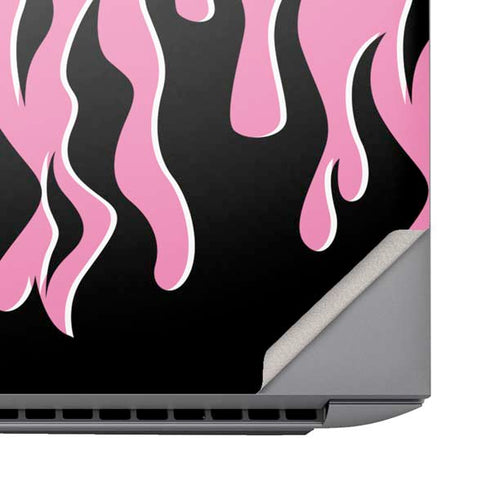 Pink Flames HP ZBook Fury 16 G10 Skin