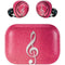 Pink Glitter Music Note Amazon Echo Buds Skin