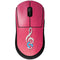 Pink Glitter Music Note G Pro Wireless Gaming Mouse Skin