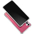 Pink Glitter Music Note Gabb Phone 4 Clear Case