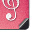 Pink Glitter Music Note Galaxy A16 5G Skin