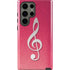 Pink Glitter Music Note Galaxy S23 Ultra Pro Case
