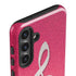 Pink Glitter Music Note Galaxy S25 Impact Case