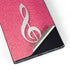 Pink Glitter Music Note Galaxy S24 Ultra Skin