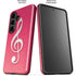 Pink Glitter Music Note Galaxy S26 Impact Case
