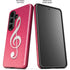 Pink Glitter Music Note Galaxy S26 Plus Impact Case