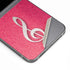 Pink Glitter Music Note Galaxy Z Flip6 Skin
