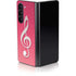 Pink Glitter Music Note Galaxy Z Fold5 5G Skin