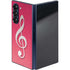 Pink Glitter Music Note Galaxy Z Fold6 Skin