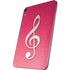 Pink Glitter Music Note Apple iPad Mini Skin