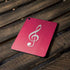 Pink Glitter Music Note Apple iPad Pro Skin