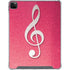 Pink Glitter Music Note iPad Cases