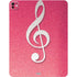 Pink Glitter Music Note iPad Pro 13in M4 (2024) Skin