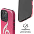 Pink Glitter Music Note iPhone 16 Pro Magsafe Impact Case