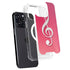 Pink Glitter Music Note iPhone 16 Pro Max MagSafe Case