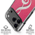 Pink Glitter Music Note iPhone 18 Pro Clear Case