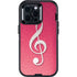 Pink Glitter Music Note Otterbox Defender iPhone Skin