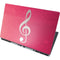 Pink Glitter Music Note Dell Precision Skin