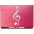 Pink Glitter Music Note Dell Precision Skin