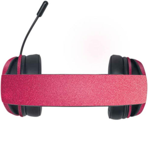 Pink Glitter Music Note Razer Kraken X Skin