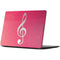 Pink Glitter Music Note Surface Laptop 7 13.8in Skin